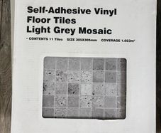 stick on floor tiles 7 packs. 11 in each pack