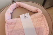 Brand new Dusty pink ladies lightweight handbag