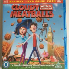 Cloudy With A Chance Of Meatballs [2009] [Blu-Ray & DVD Movie]