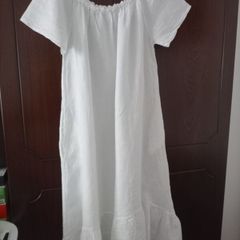 womens dress 100%linen