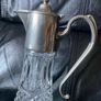 Vintage crystal wine jug Image 6