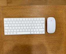 Apple Magic Mouse and Keyboard