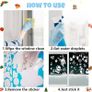 Window Stickers 335pcs Christmas Window Decorations Double Sides Xmas Window Stickers Image 4