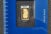 PAMP Lady Fortuna 1 gram Gold 24k Bar Minted Vintage