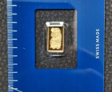 PAMP Lady Fortuna 1 gram Gold 24k Bar Minted