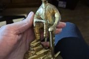 Vintage Brass Coal Miner
