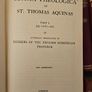 The "summa Theologica" Of St Thomas Aquinas. Parts I,2,&3. In 21 Volumes Plus A Companion To The Sumatra Volumes 1,2,3,&4. Plus  Saint Thomas Aquinas And His Work. All In Good Condition.  See Photos For Same. Image 8