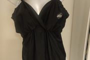 BNWT Evans Black Tummy Control swimsuit size UK20 EU48 cup C/D Postage included