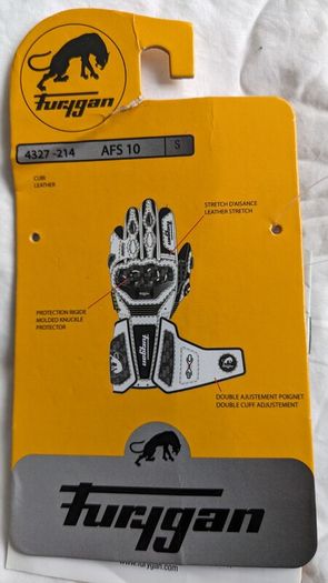 Furygan Motorcycle Race Gloves