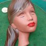 Vintage Ceramic Wall Mask Image 8