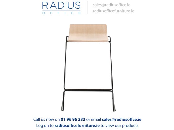 Osaka High Stool with Footrest