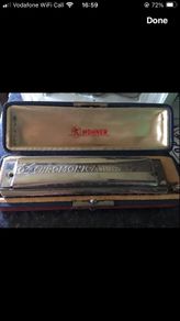 Vintage Hohner Super 64 Harmonica 280 C