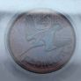 Ireland 1959 farthing CGS 80 scarce this nice choice gem Image 4