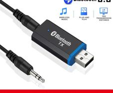 USB Bluetooth 5.0 Transmitter 3.5mm AUX Audio Adapter for Headphones Speaker TV