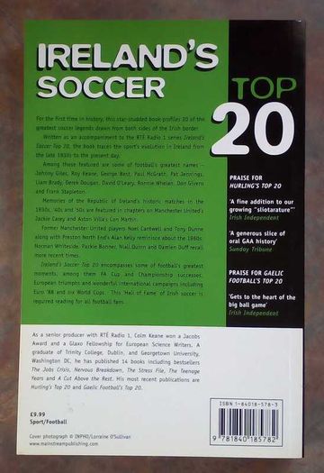Ireland's Soccer Top 20