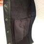 Pull and Bear black faux leather dress size M uk8-10 Image 6
