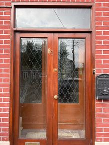 Vintage patio doors