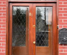 Vintage patio doors