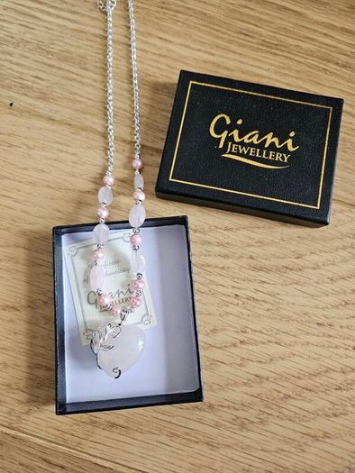 Giani Jewellery Pink Heart Necklace
