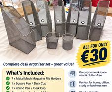 Desk Organiser Set  Everything for 30