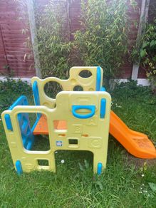 Garden slide for toddler