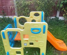 Garden slide for toddler