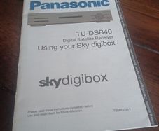 Panasonic TU-DSB40 Satellite Receiver (Manual)