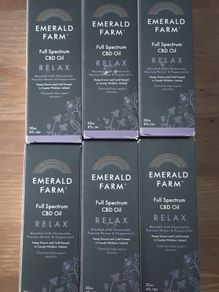 Brand new unopened Emerald Farm CBD oil Relax