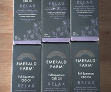 Brand new unopened Emerald Farm CBD oil Relax