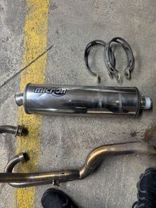 Micron Exhaust Yamaha XT 660 2004-2016 Great Condition