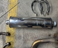 Micron Exhaust Yamaha XT 660 2004-2016 Great Condition