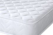 comfort ltd Flame Essentials Single Mattress 90 x 190cm, 18cm Deep Bonnell Open Coil Spring, Foam Free, Plush Comfort Support, Breathable Cooltouch Cover, UK Made