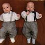 Twin boys christening set Image 2