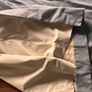 Curtains Grey Blue with fleece and blackout lined- Good condition Image 5