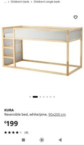 IKEA Kura bed
