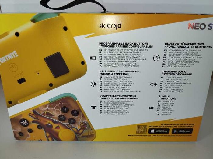 Switch Fortnite Wireless Controller  Charging Dock Brand New