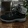 Black Skechers hiker snow waterproof ankle boots. UK 6. As new. Image 2