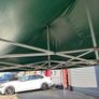 6 x 4 metre Aluminium gazebo 50mm strong legs 3 colours - Red,Green & Blue With sides & Bag Image 4