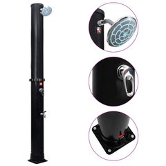 Outdoor Solar Shower with Shower Head and Faucet 35 L