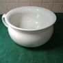 Vintage 1930s White Porcelain Chamber Pot X 2 Image 6