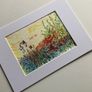 Original Art original floral Marlay Park Rathfarnham Image 8