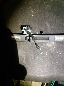 Audi A4 B6 B7 A6 C6 A8 D4 A3 Tailgate Boot Handle Number Plate Lights 8E0827574C