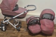 New pram set 2 rear wheels are missing