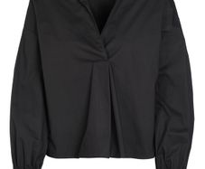 Pinko Black Tassle Shirt Blouse