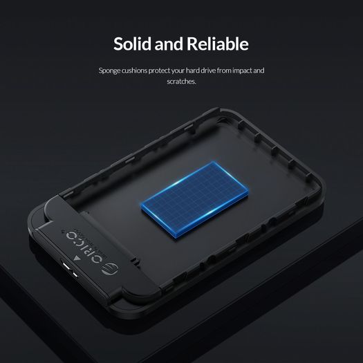 ORICO USB 3.0 (UASP) 5Gbps to SATA 2.5" HDD/SSD Enclosure with Auto Sleep Mode (Brand New/Warranty)
