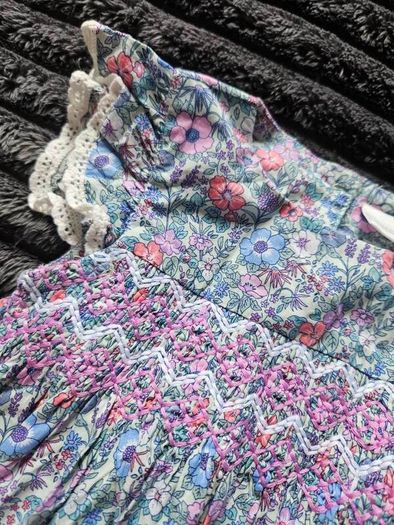 Bnwot Next Floral Baby Dress and Knickers