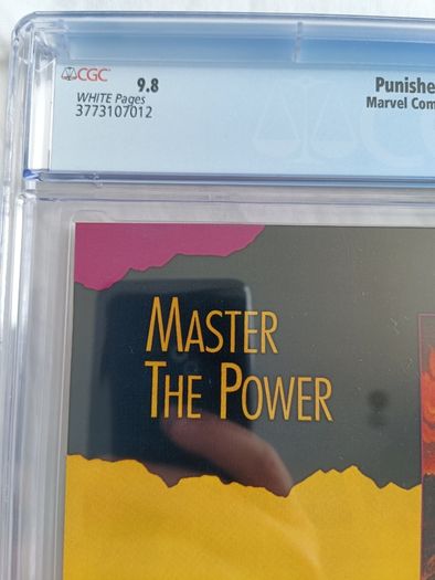 The Punisher  Marvel  Issue 33 CBCS / CGC 9.8 Certified Graded Comic Framed  DC