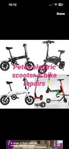 Electric scooter and e-bike repairs