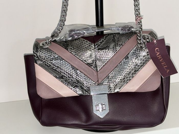 Brand-new Ladies Burgundy Handbag from Carvela