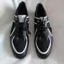 Mens Porsche Design Racer Mesh Leather Sneaker - Black White - UK 11.5 - RRP 340 Image 2